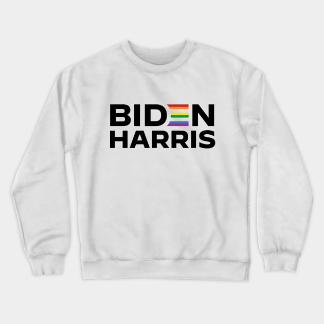 Joe Biden Pride Shirt | Biden Harris LGBT Crewneck Sweatshirt by BlueWaveTshirts